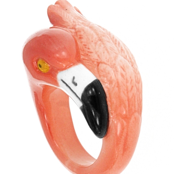 Flamimgo ring, full set + pouch. - Picture 5 of 16